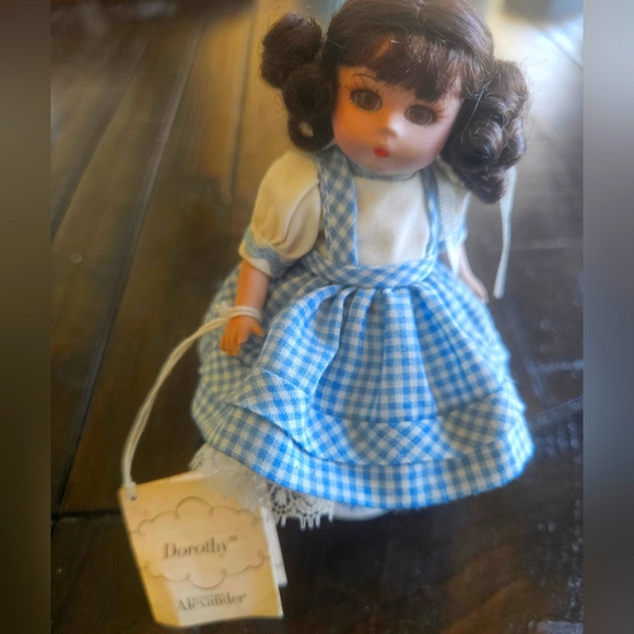 Vintage Madame Alexander Dorothy Blue Eyes Mini Porcelain...